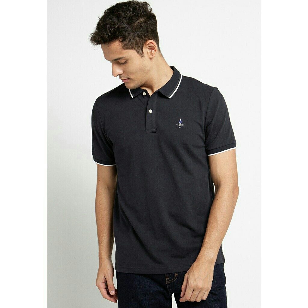 Giordano Men Classic Embroidery Polo Shirt 3