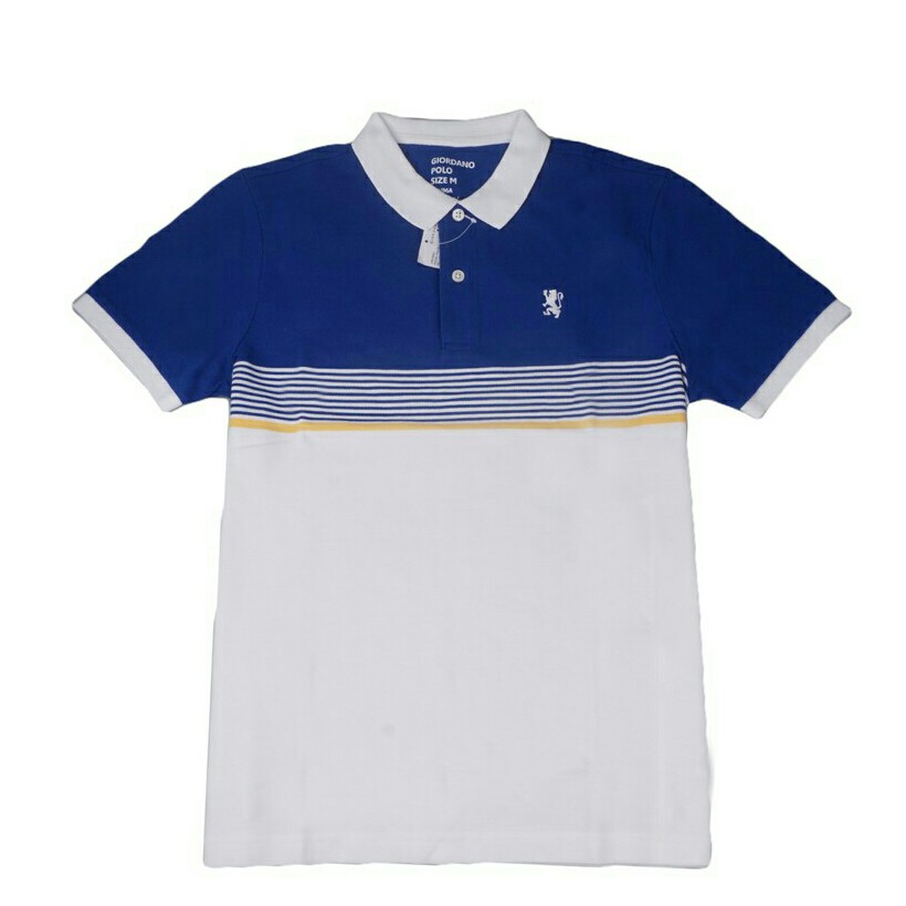 Giordano Men Stripe Polo Shirt