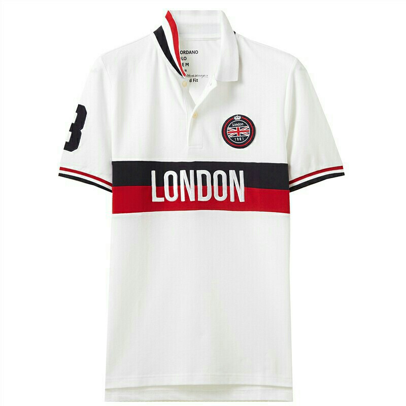 Giordano Men Union Jack Polo