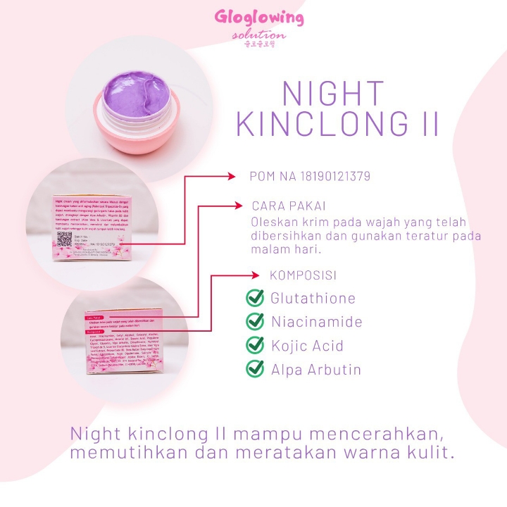 Gloglowing Skincare Whitening Series 4