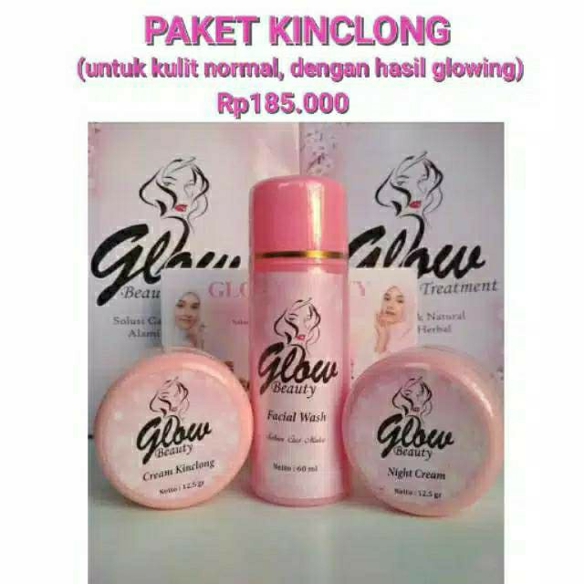 Glow beauty PAKET NORMAL KINCLONG untuk kulit normal glowing