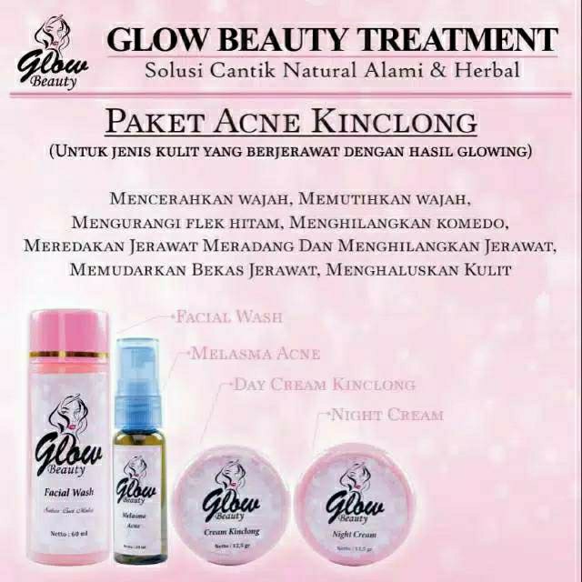 Glow beauty paket acne kinclong