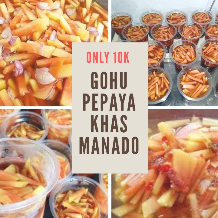 Gohu Pepaya Khas Manado