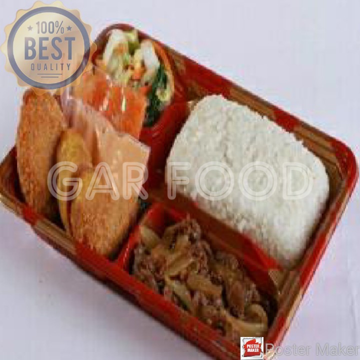 Gokana 2 - Beef Teriyaki dan Fry Mix