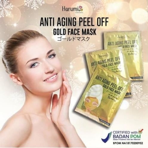 Gold Face Mask Brightening Peel Off naturgo