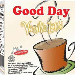 Good Day Vanilla Latte 5 Sachet