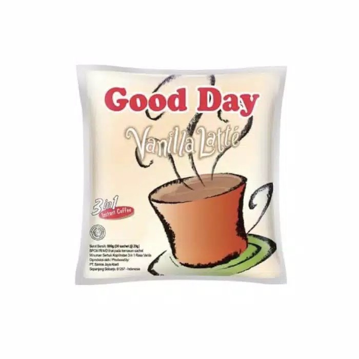 Good Day Vanilla Latte Sachet