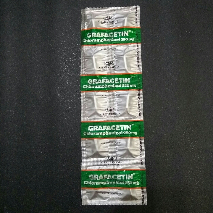 Grafacetin 250mg Atau Chlorampenicol