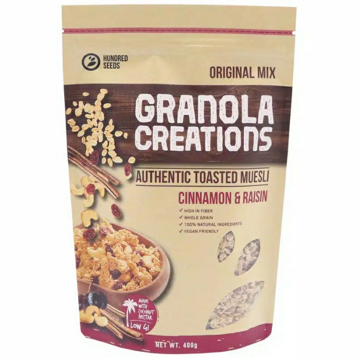 Granola Creations Cinnamon Dan Raisin 