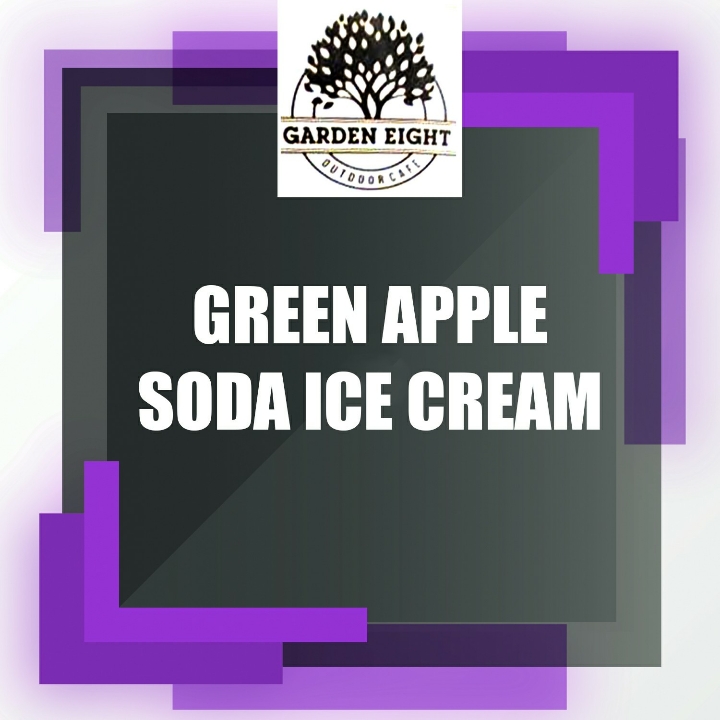 Green Apple Soda Ice Cream