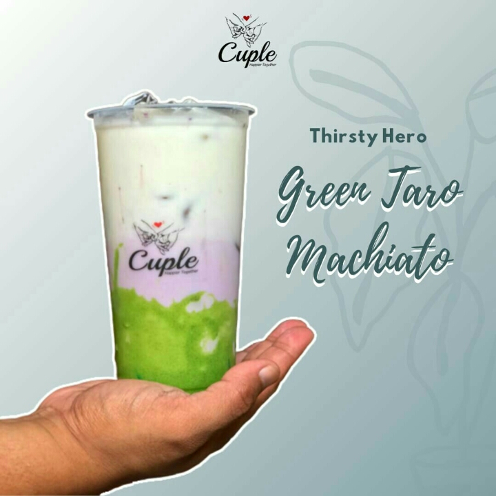 Green Taro Machiato