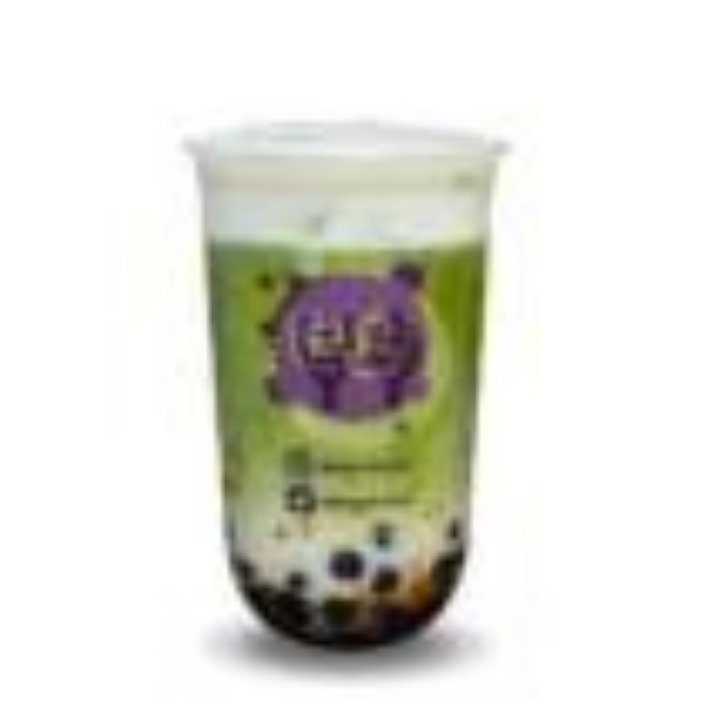 Green Tea Cheese Boba - Large