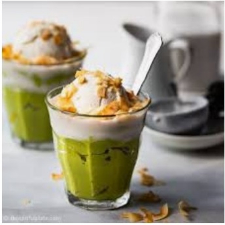 Green Tea Float