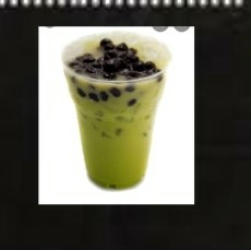 Green Tea Milk Ice