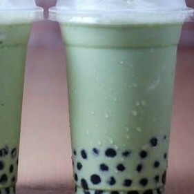 Green tea Boba Cheseacream