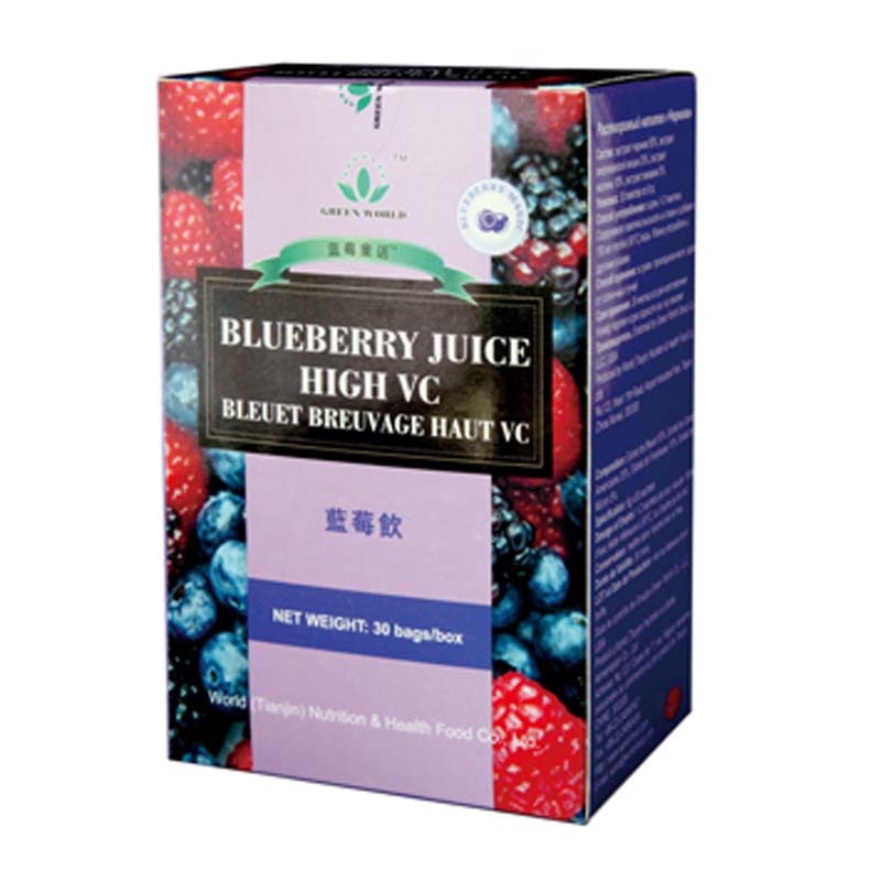 Green World Blueberry Juice Kaya Vitamin C Dan Blueberry Untuk Antioks