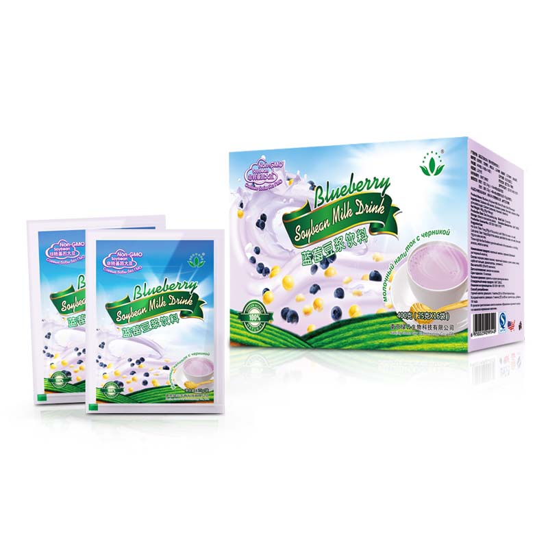 Green World Blueberry Soybean Milk Drink Untuk Memperpanjang Umur Sel 