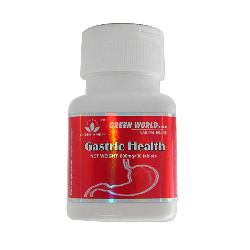 Green World Gastric Health Tablet Membantu Pencernaan Lambung