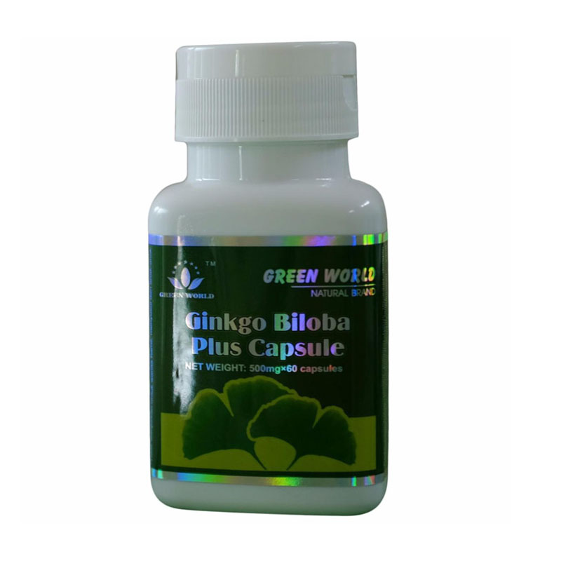 Green World Ginkgo Biloba Plus Capsule Melancarkan Peredaran Darah, Me