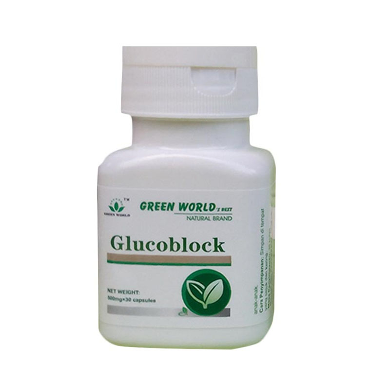 Green World Glucoblock Capsule Membantu Menstabilkan Gula Darah