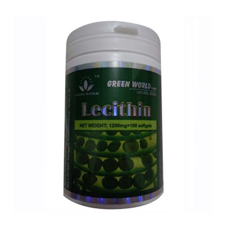 Green World Lecithin Softgel Untuk Menjaga Pembuluh Darah Dan Menutris