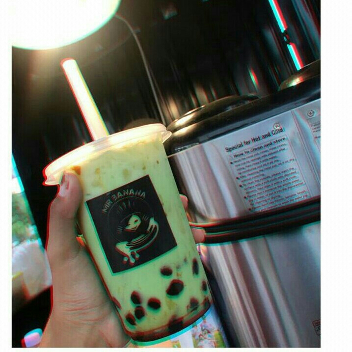 Greentea Brown Boba