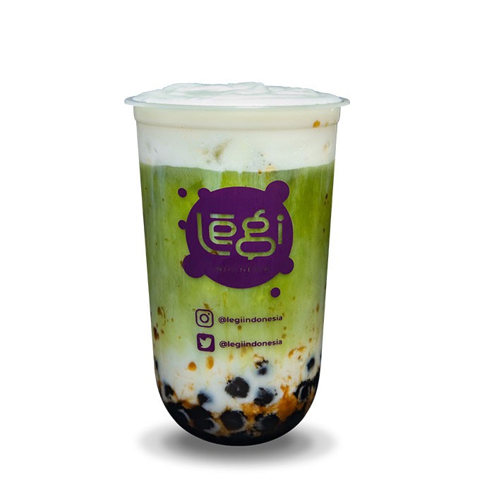 Greenten Cheese Boba - Regular