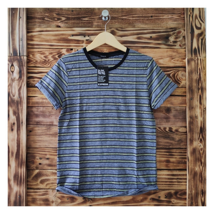 Grosir Kaos Stripe Polos