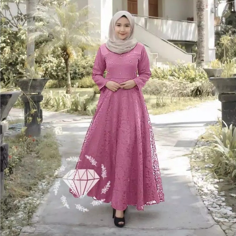 Guchika Maxy Dress Muslim Wanita Best Seller