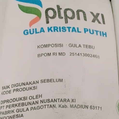 Gula Kristal Putih Pagotan Zak 50 KG