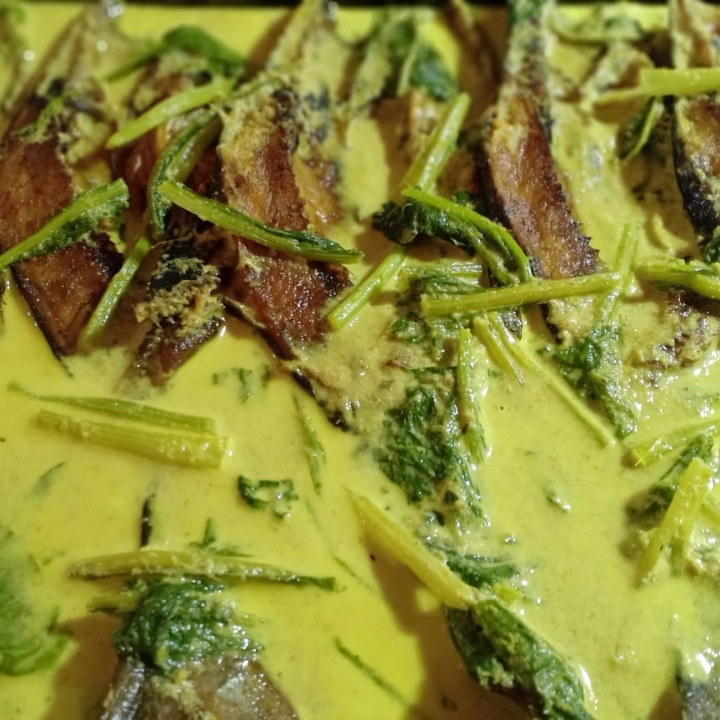 Gulai Ikan Salai Baung