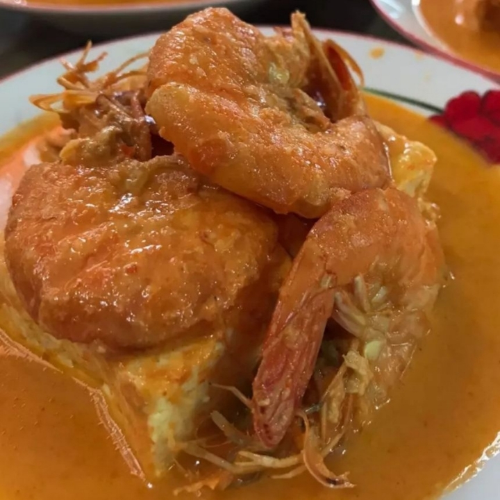 Gulai Udang Pakai Tahu