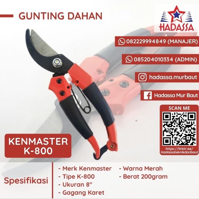 Gunting Dahan Kenmaster K-800