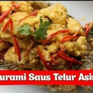 Gurame Telur Asin