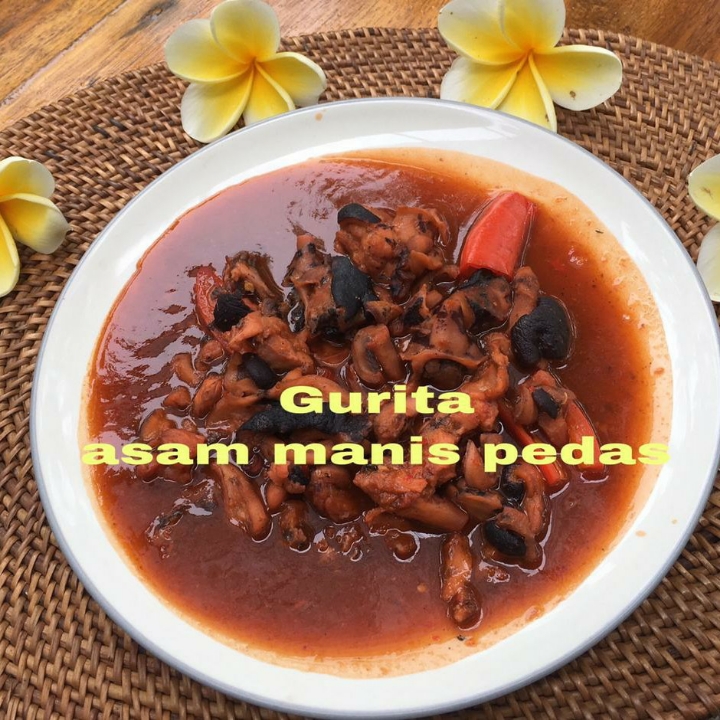 Gurita Bumbu Asam Manis Pedas