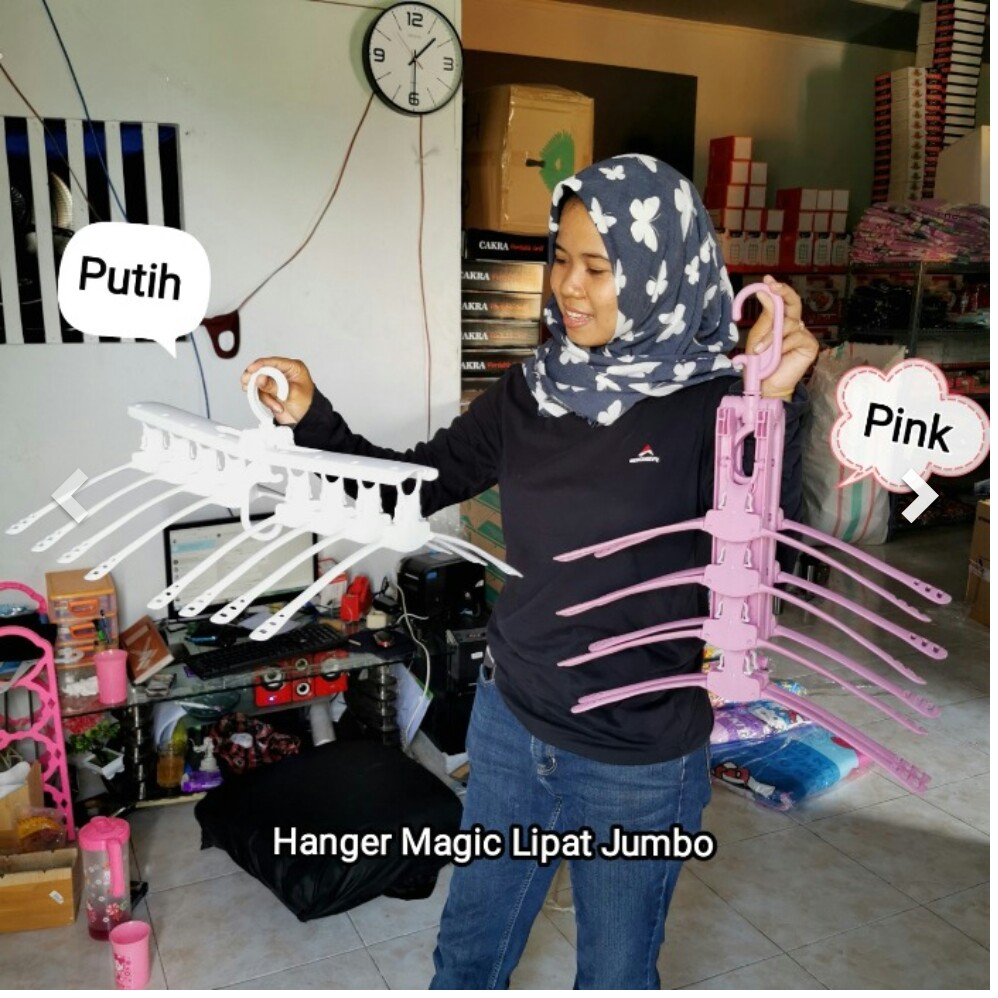 HANGER MAGIC JUMBO PORTABLE MULTIFUNGSI 2