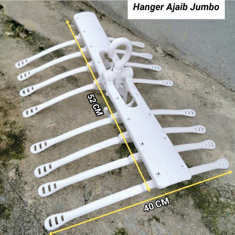 HANGER MAGIC JUMBO PORTABLE MULTIFUNGSI 4