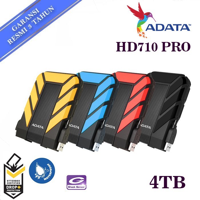 HD Eksternal Harddisk Adata HD710 Pro 4TB
