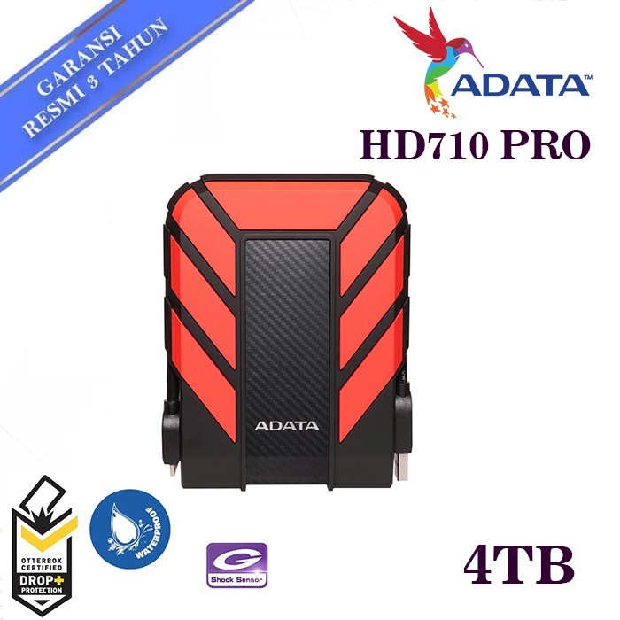 HD Eksternal Harddisk Adata HD710 Pro 4TB 3
