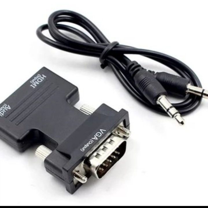 HDMI Female to VGA Male Converter Adapter Support 1080P Signal Output 3