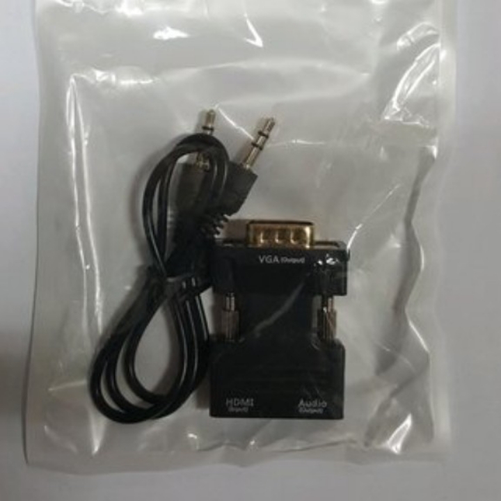 HDMI Female to VGA Male Converter Adapter Support 1080P Signal Output 4