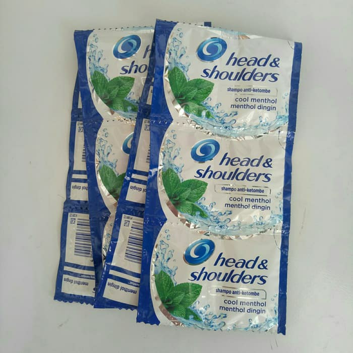 HEAD AND SHOULDERS SHAMPO SACHET COOL MENTHOL