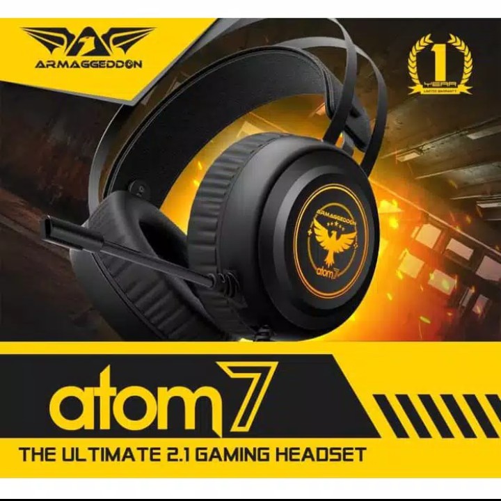 HEADSEAT GAMING ARMAGGEDON ATOM 7 3