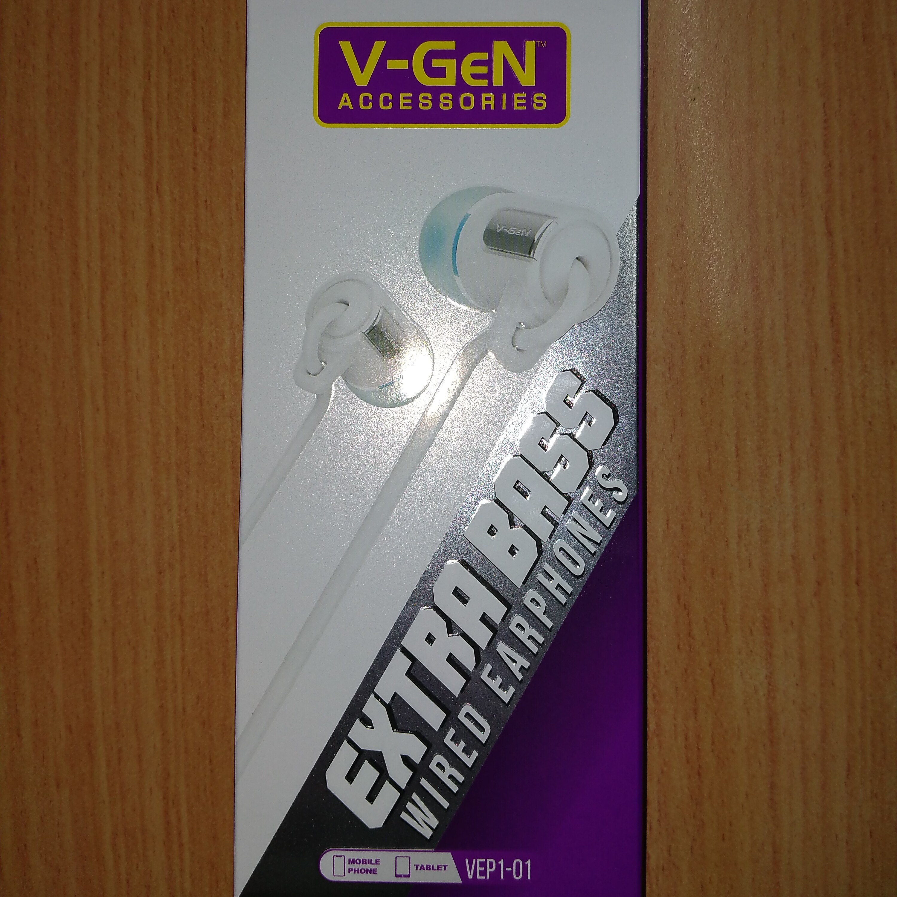 HEADSET V GEN XTRA BASS - HITAM DAN PUTIH 3