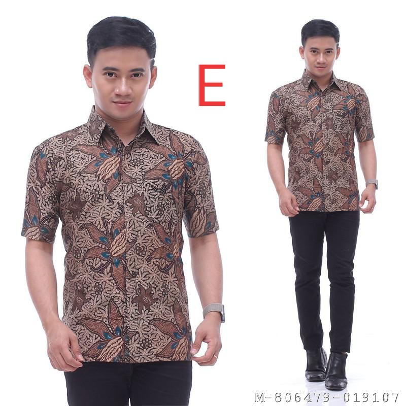 HEM BATIK PRIA LENGAN PENDEK 2