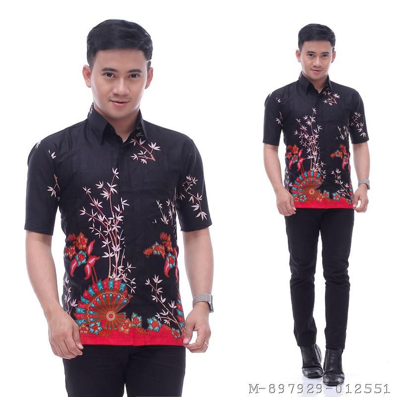 HEM BATIK PRIA LENGAN PENDEK 3