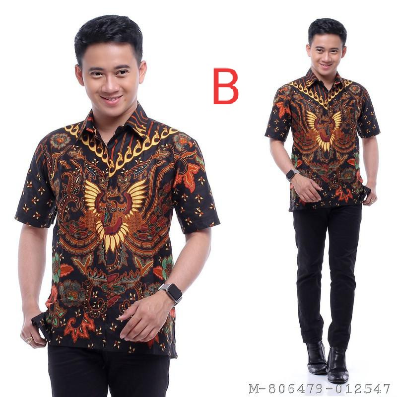 HEM BATIK PRIA LENGAN PENDEK 3