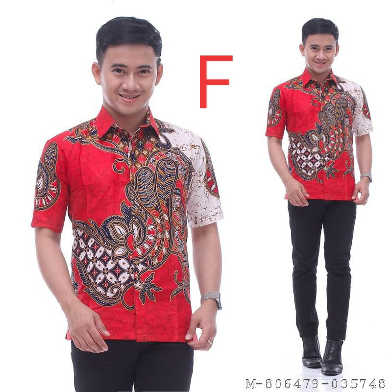 HEM BATIK PRIA LENGAN PENDEK 3