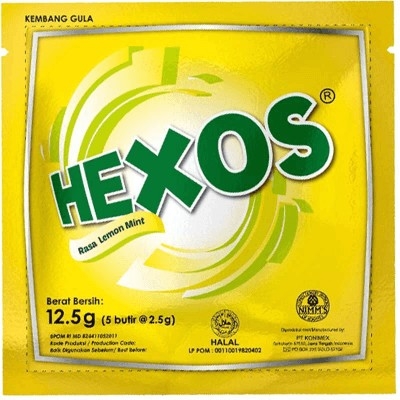 HEXOS Lemon Mint 5 x 25g