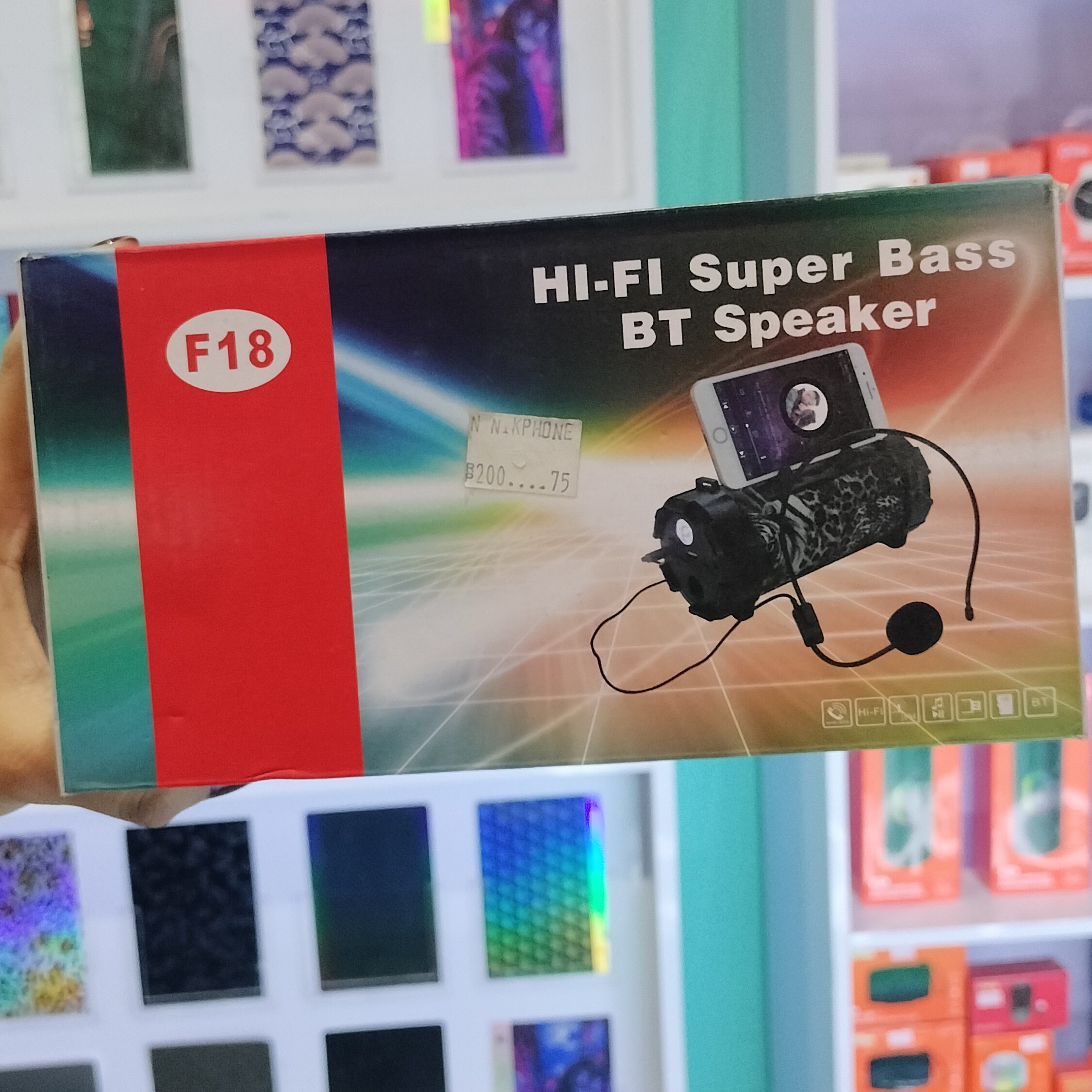 Hi fi super bass bt hot sale speaker f18